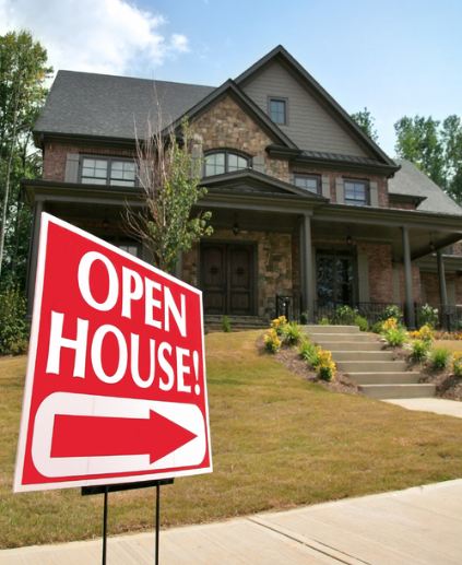 open-house-sign-in-front-of-house